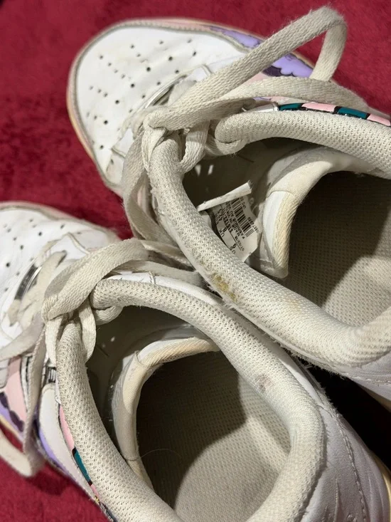 Women’s Nike Air Force 1 Custom Design Happy Sunshine White Multicolored Size 9 - Picture 8 of 8